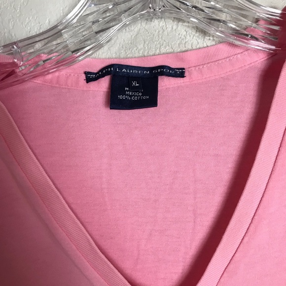 Pink Ralph Lauren sports shirt - Picture 3 of 4